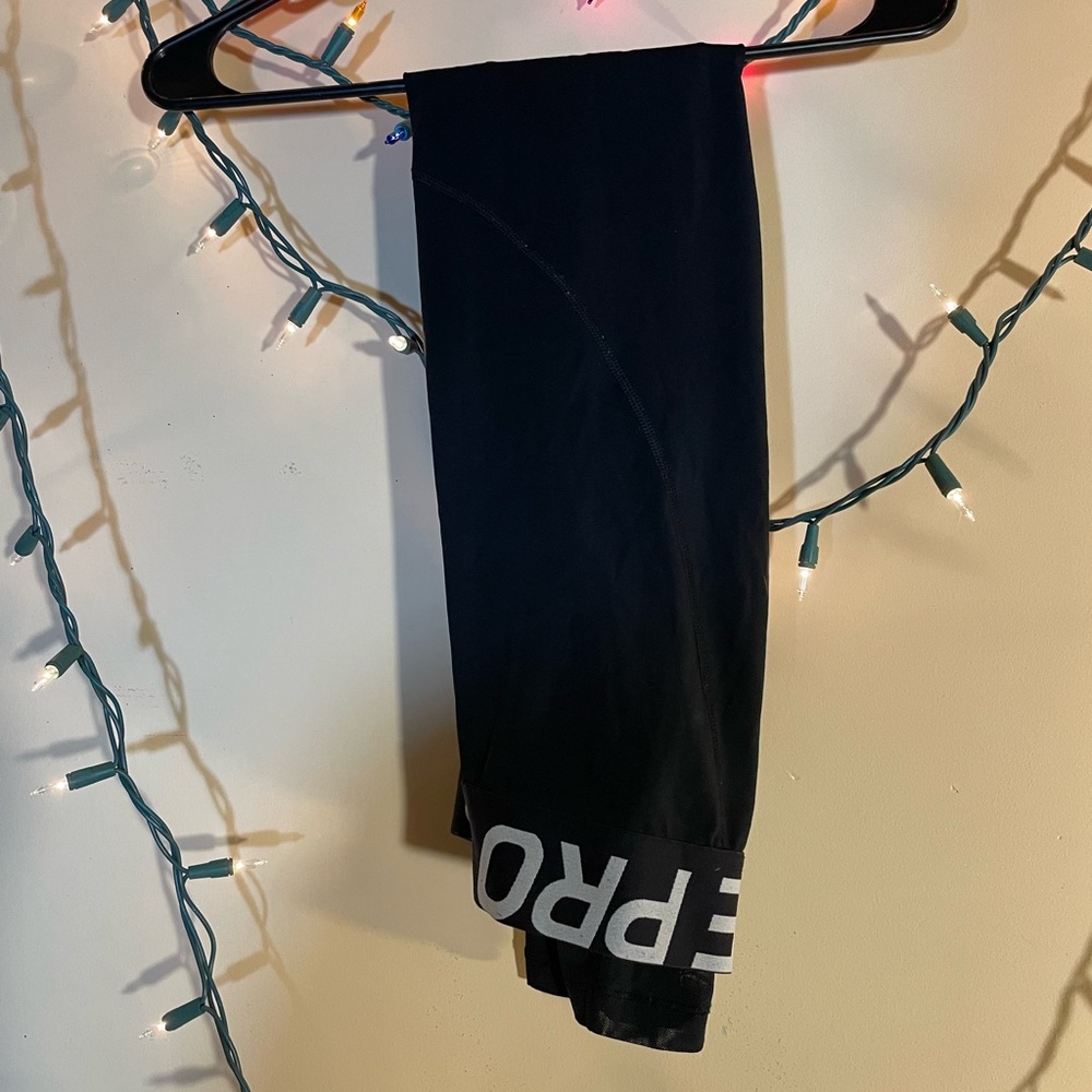 Mesh calf leggings